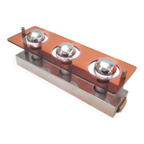 Jocelyne Trocmé Oxar three-light wall lamp from the 1970s.