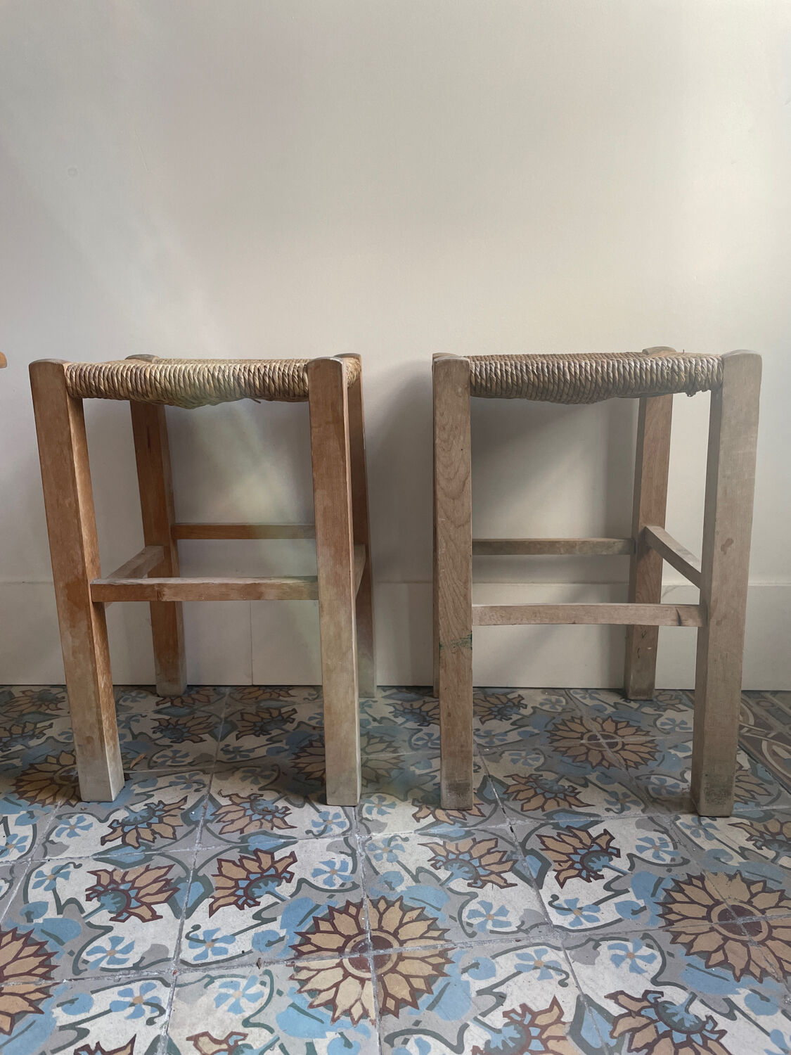 Duo mulched stools