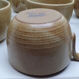 8 cups for cider, sandstone CNP village France