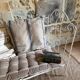 Small renovated wrought iron bed