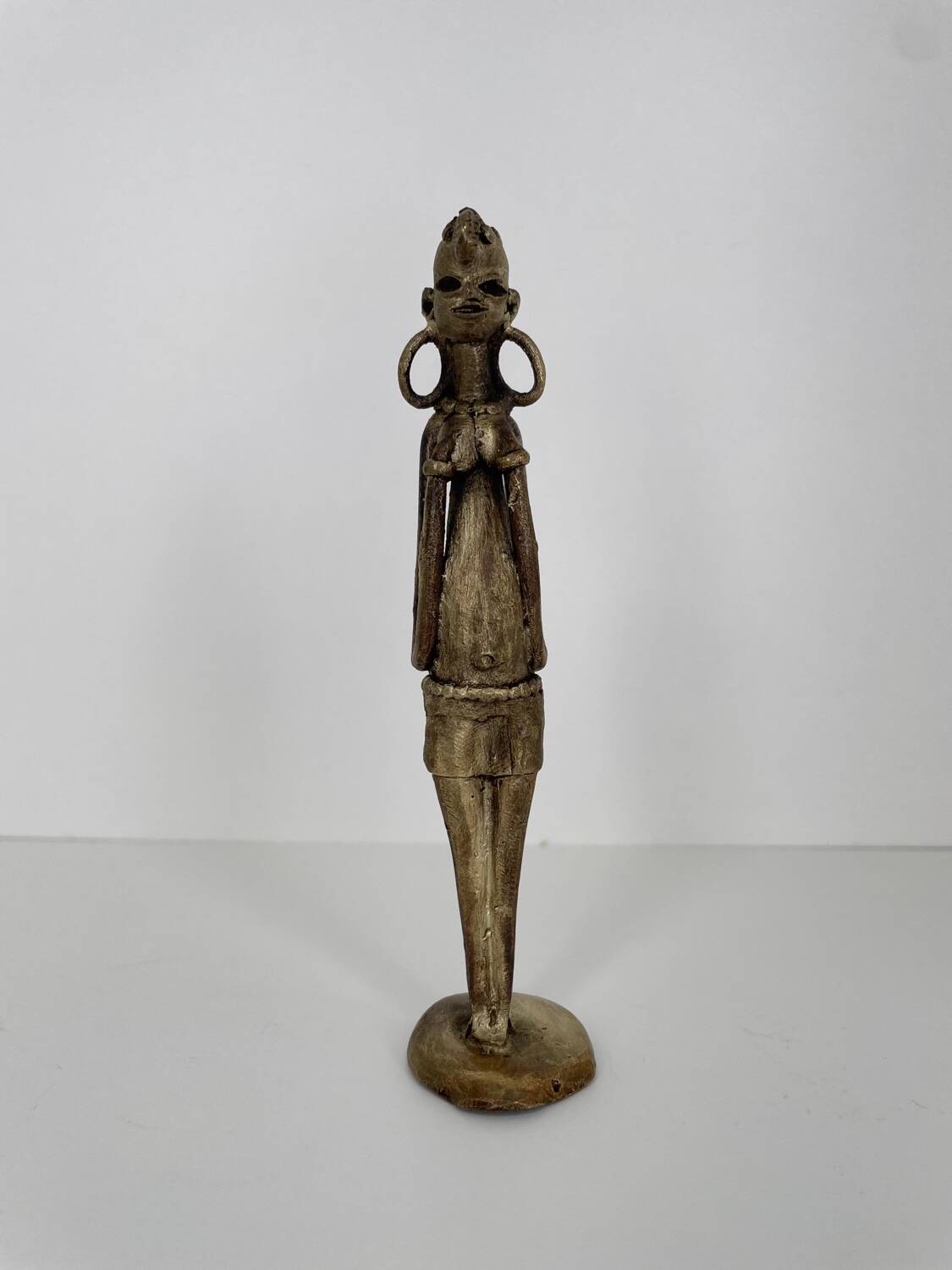 Ancienne statuette femme art africain
