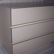 Commode blanche des années 70
