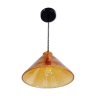 Amber vintage pendant lamp