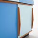 Willy Van Der Meeren, Blue Two-Tone Kitchen Cabinet for Tubax