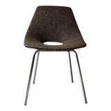 Tonneau chair model Amsterdam by Pierre Guariche for Steiner, 1950.