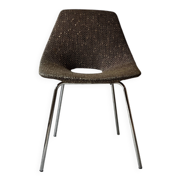 Tonneau chair model Amsterdam by Pierre Guariche for Steiner, 1950.