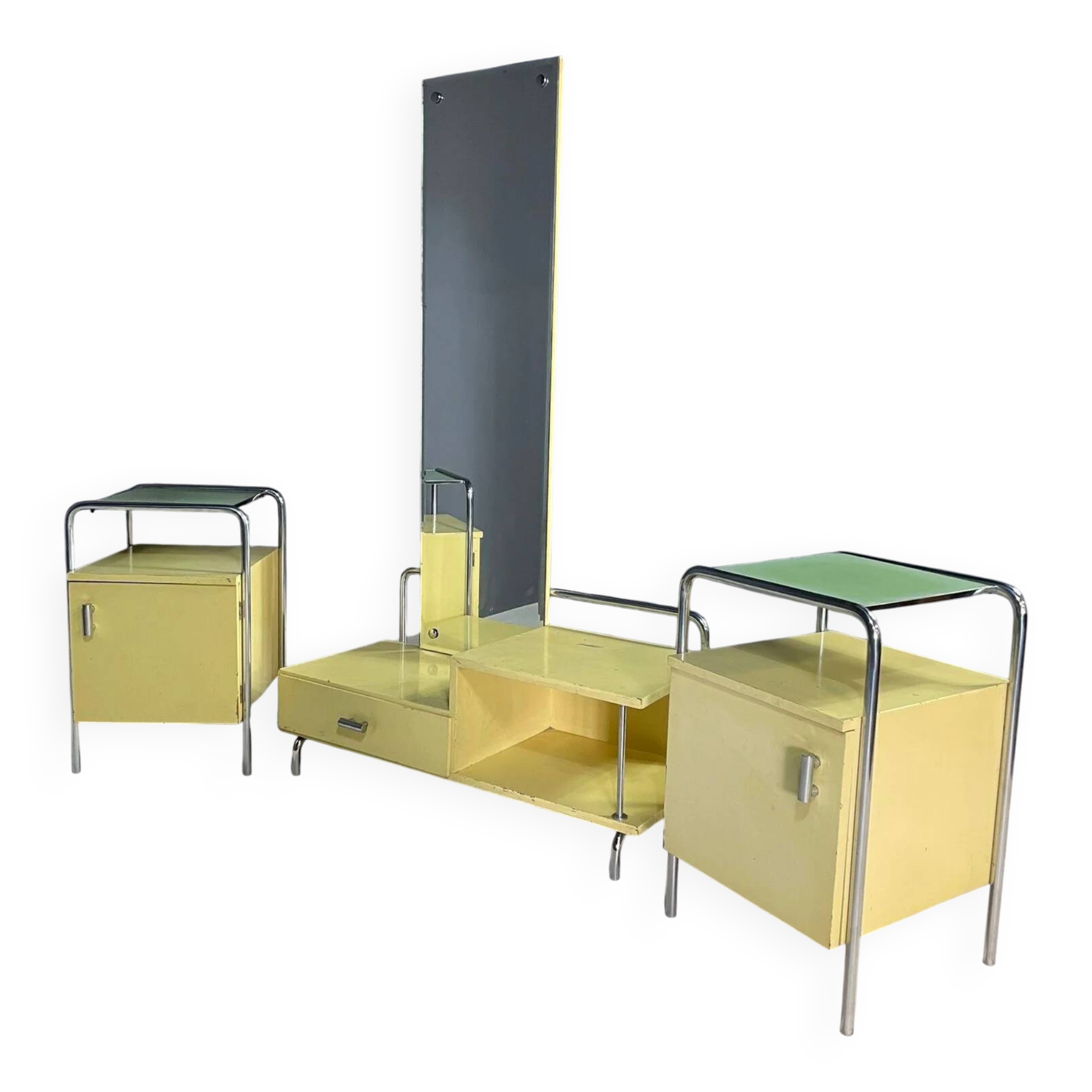 Ensemble de chambre Bauhaus par Slezák, Tchécoslovaquie, années 1930