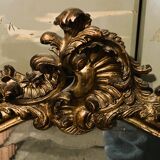 Ancient gilded stucco ice