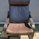 Fauteuil lounge poäng vintage ikéa 1999 cuir