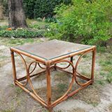 Bamboo coffee table 1970