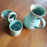 Pitcher and cutlery pot set