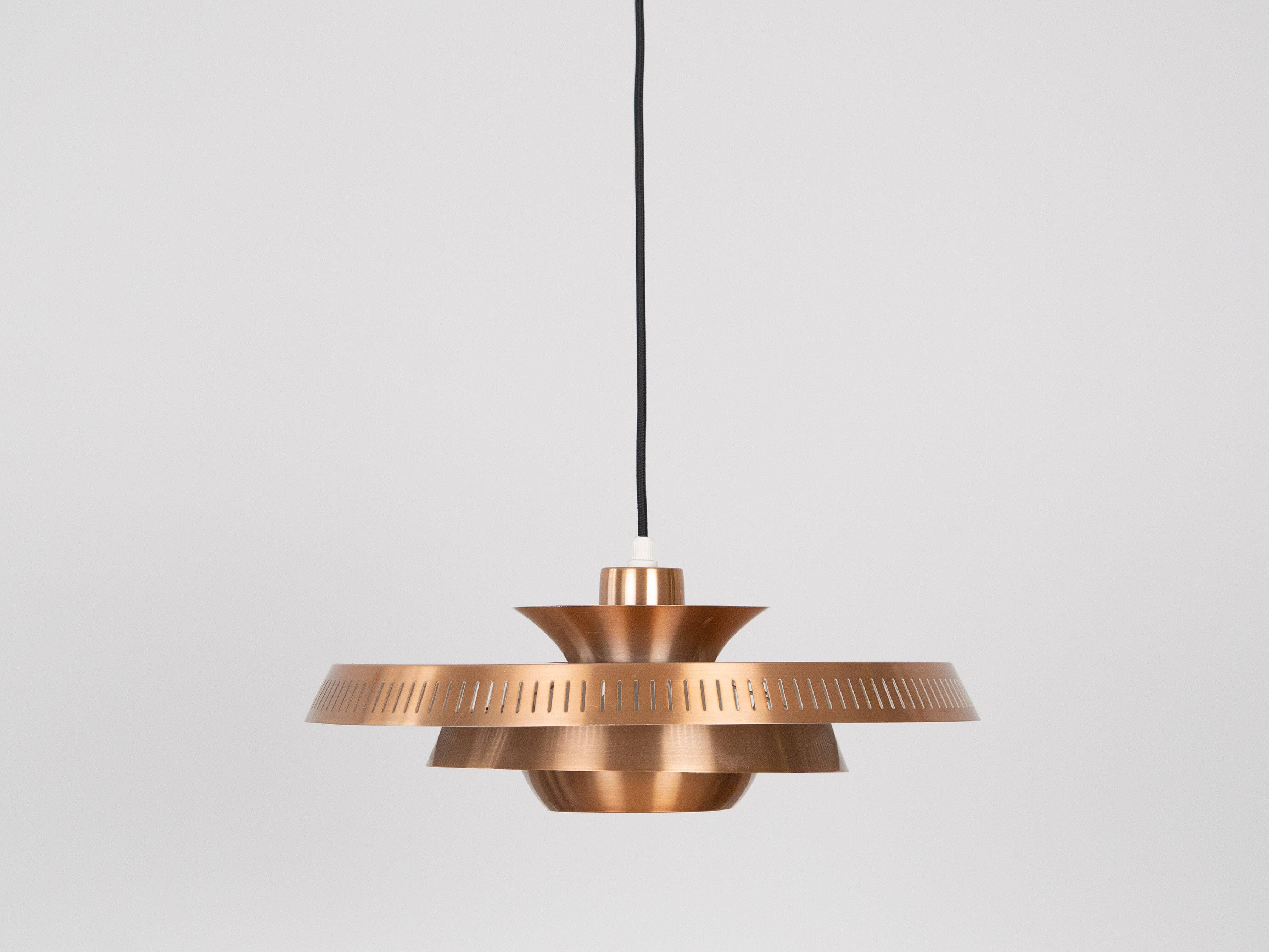 Danish vintage pendant lamp by Fog og Morup, 1960s