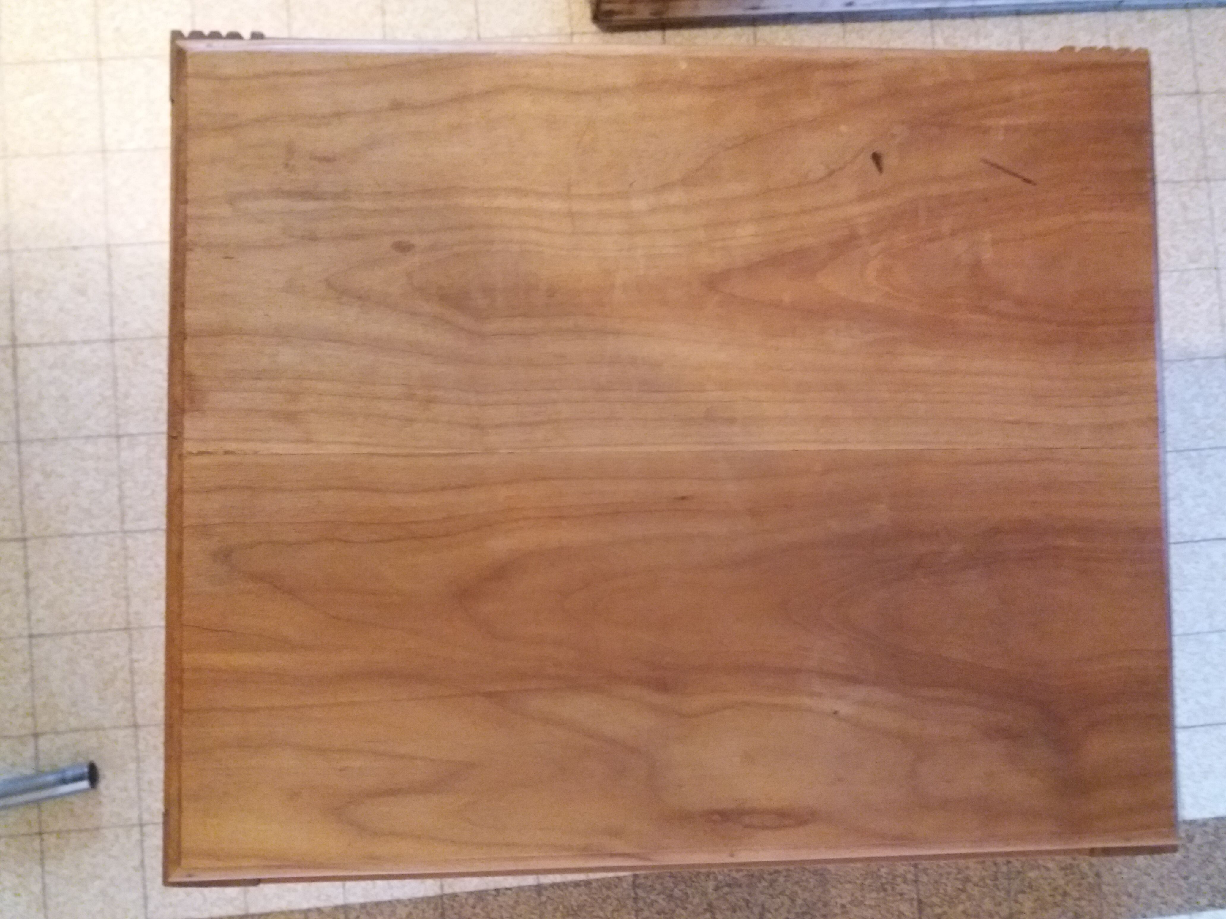 Art deco wooden bedside table