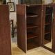 Pair of cabinets by Guido Faleschini produced by Mariani for Hermès 1970s