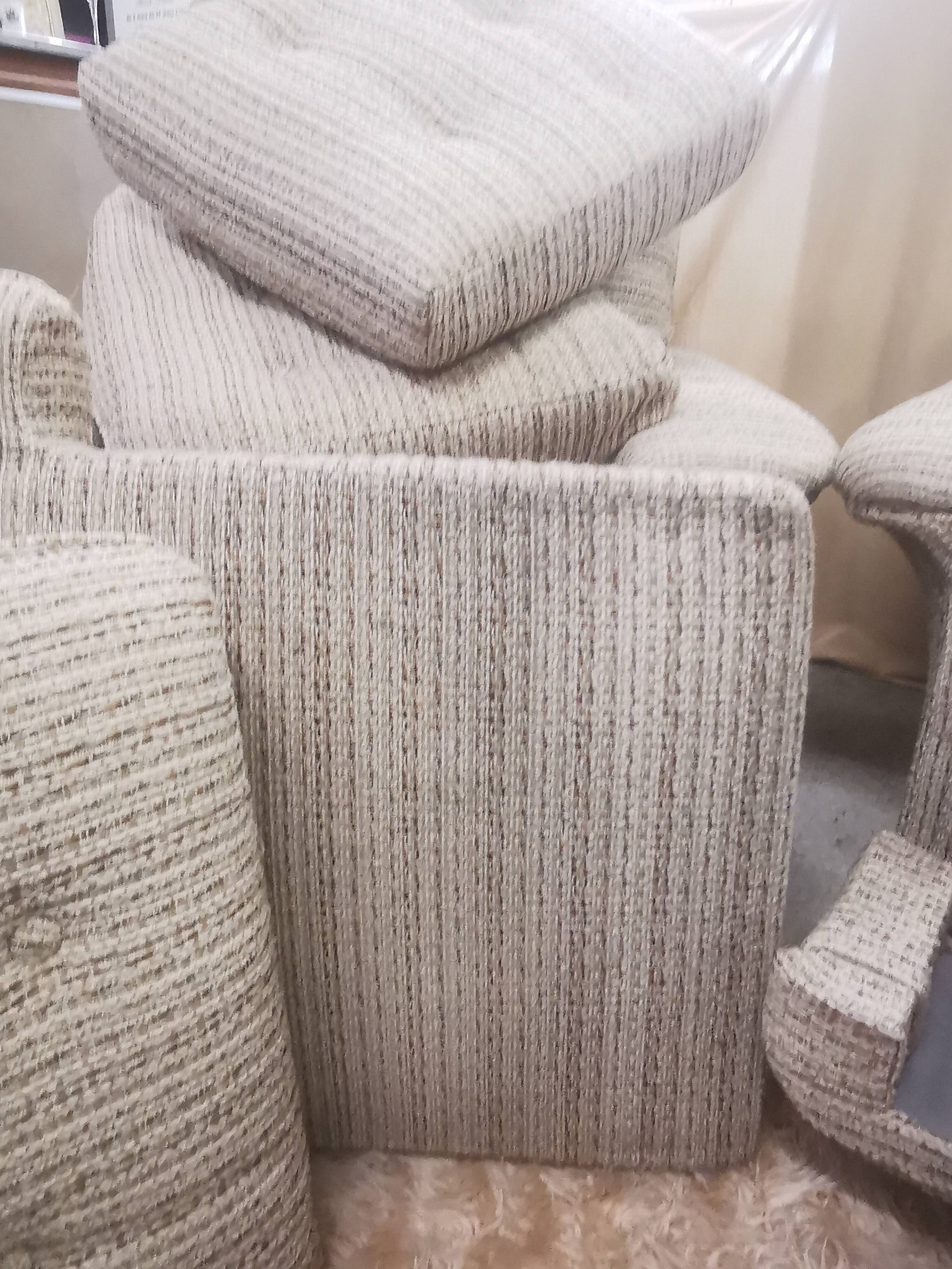 Sofa bed and armchair