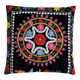 Vintage embroidered cushion cover 46x46 cm
