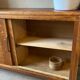 Small vintage wooden storage unit