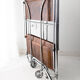 Foldable service on vintage wheels