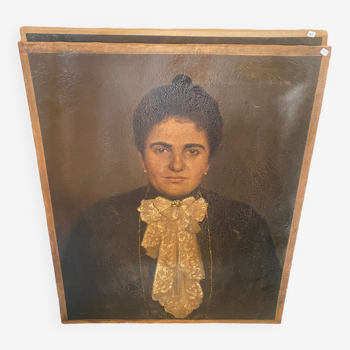 Portrait de femme ancien 1900
