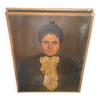 Portrait de femme ancien 1900