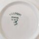 Service of 6 artichoke plates - Pillivuyt porcelain
