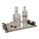 Art deco mirror tray