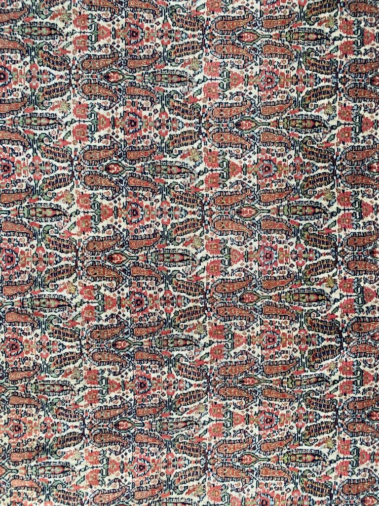 Old Persian carpet Senneh end 140x188 cm