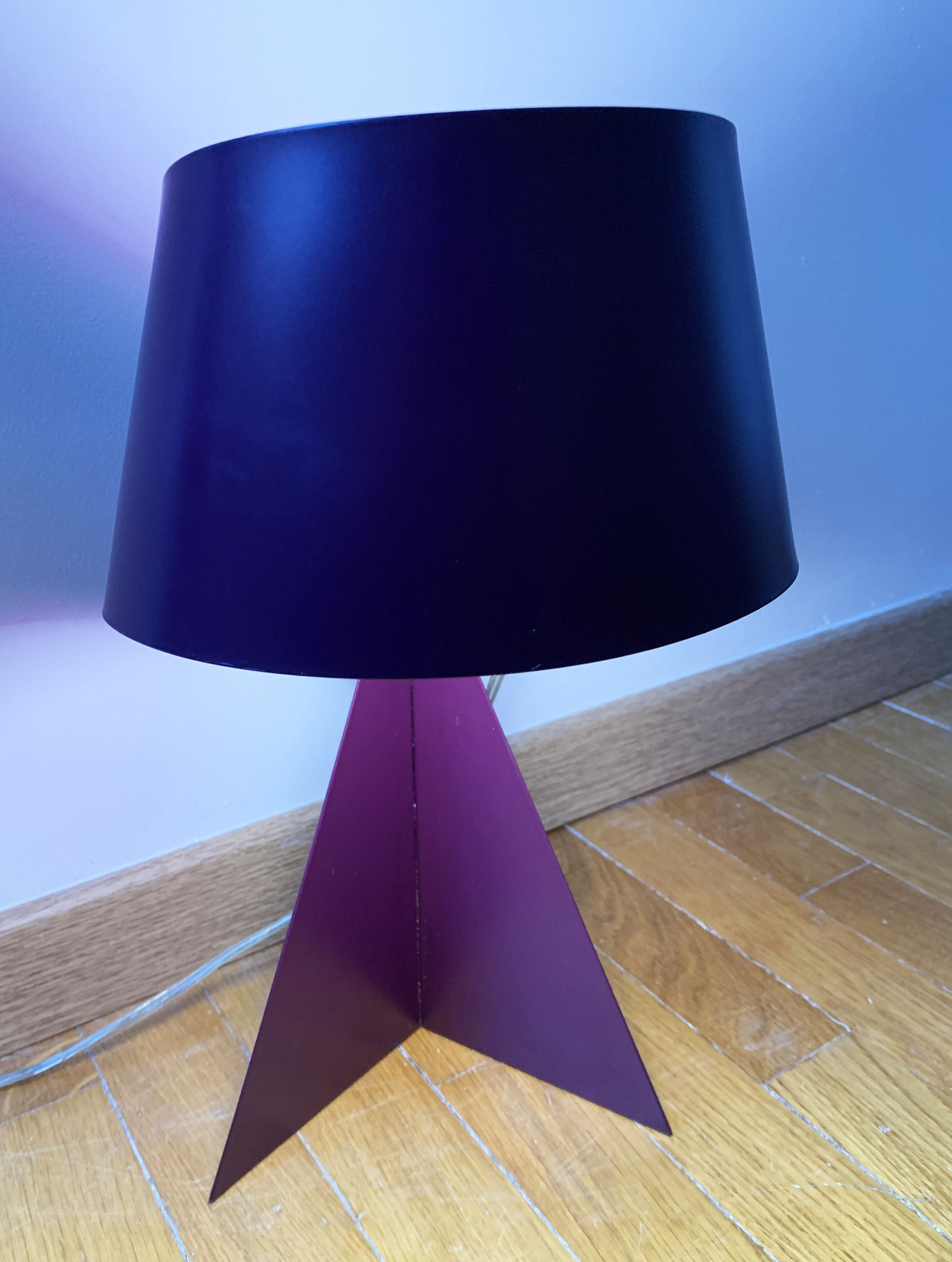 Vintage Habitat Ribbon Lamp from 1986