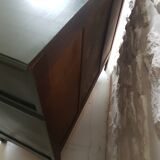 Revamped green solid wood dresser