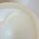 Old cotton bathroom pot in vintage opal year 1970