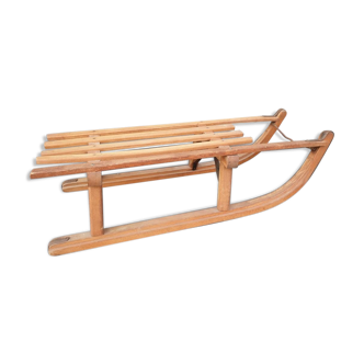 Vintage wood sledge