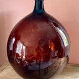 Old amber demijohn 50L