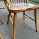 5 chaises anglaises Windsor en bois massif courbé XXème