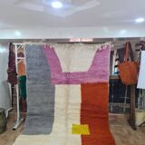 Handmade Berber wool rug 200x100 cm