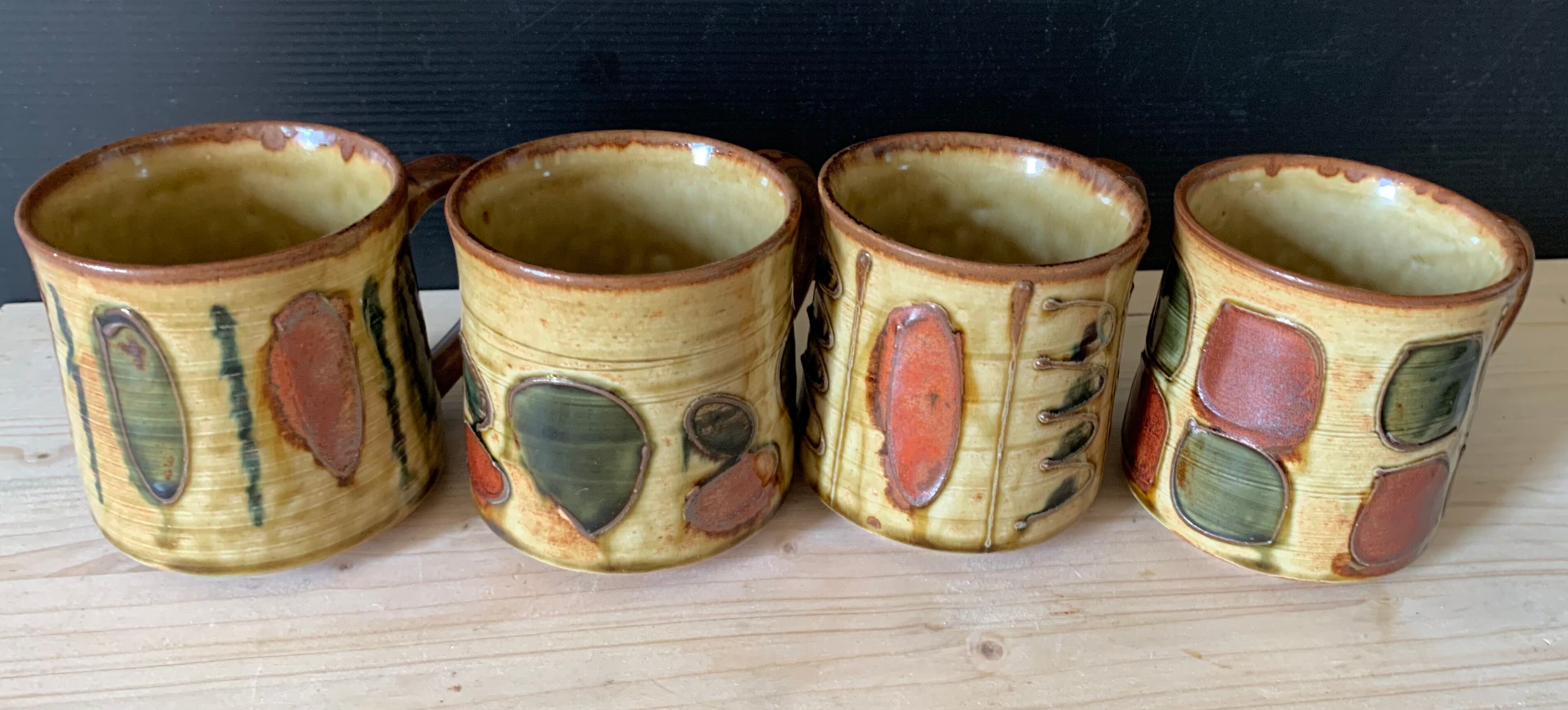 Vintage ceramic mugs