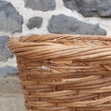 Round wicker basket XL