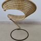 Zest wicker chair by François Liguori for the pescatore studio