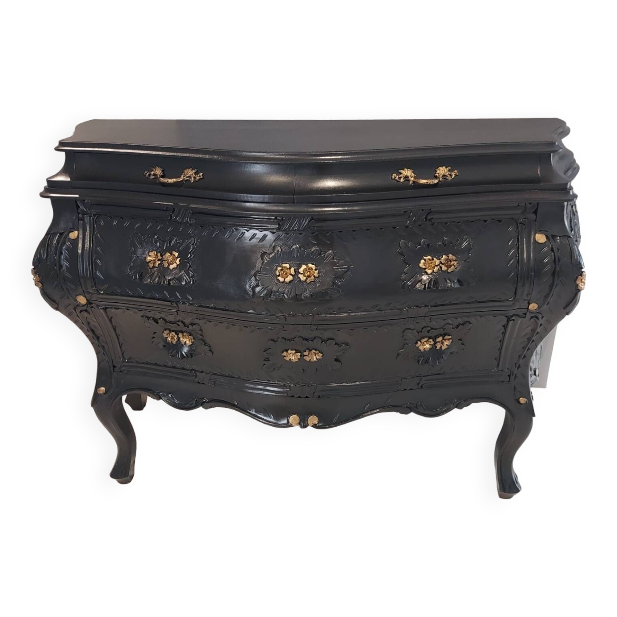 Louis xv style tomb chest of drawers