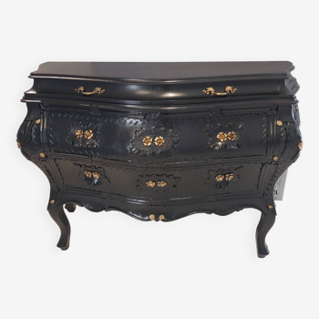 Louis xv style tomb chest of drawers