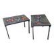 Duo of Belarti side tables from the 60s