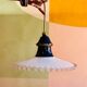 Lustre opaline vintage