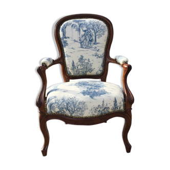 Louis XV and Louis XVl style armchair