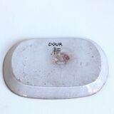 Vintage decorative dish with fish decoration - Dour - Forces Murales