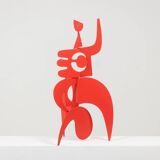 Antonine de Saint Pierre. Red “Anna” sculpture. Contemporary.