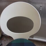 White bauman chair 1970