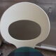 White bauman chair 1970