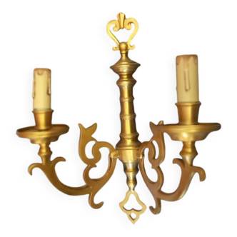 Applique bronze doré style georgien anglais