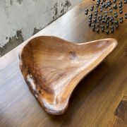 XL thuja root wooden dish