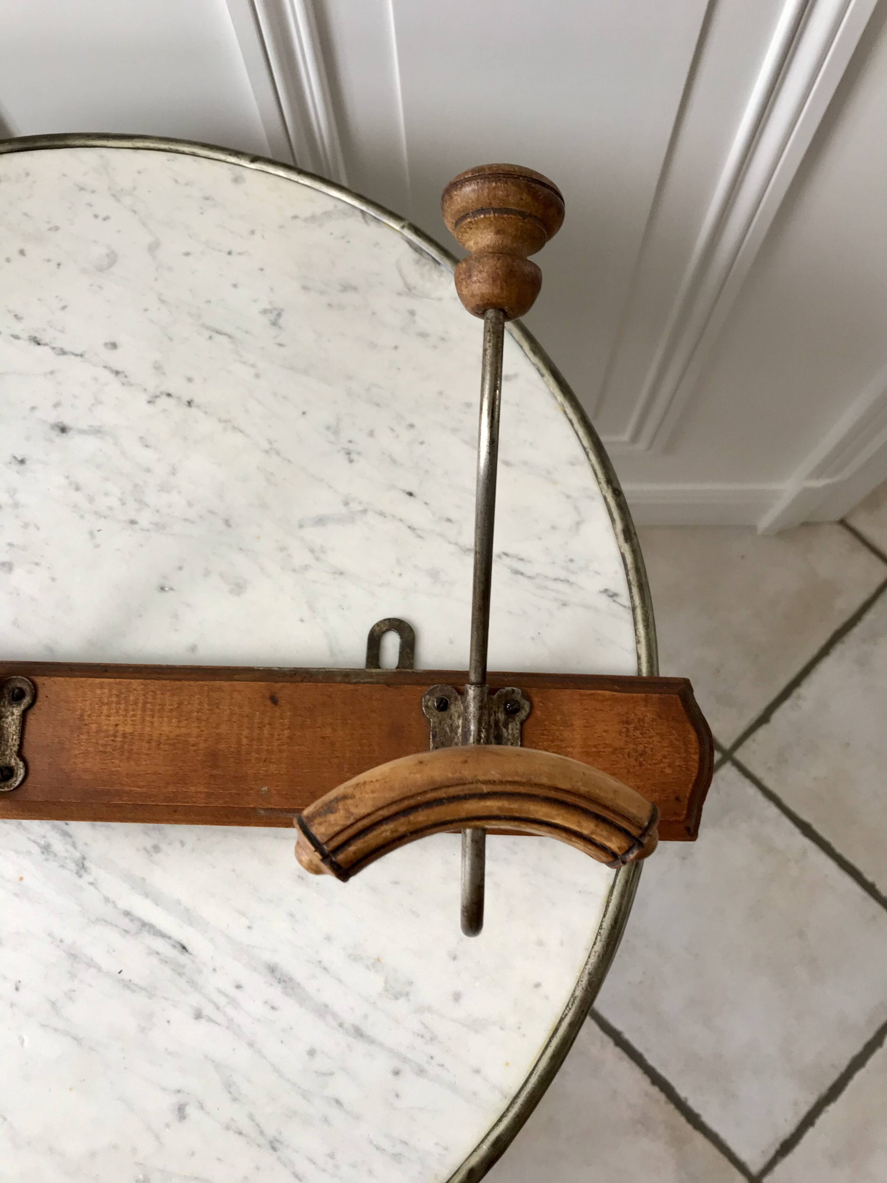 wooden coat hook type dormitories 50s