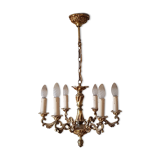 Bronze chandelier Louis XV style